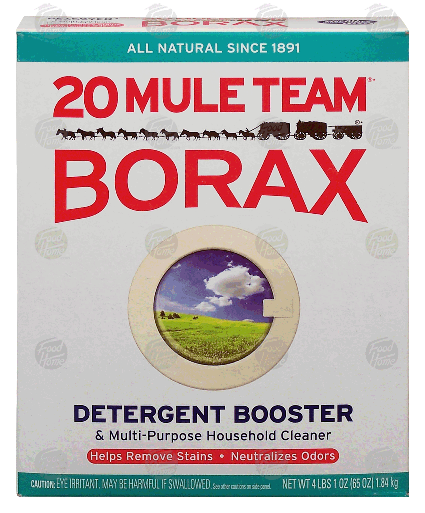 20 Mule Team Borax&nbsp;&nbsp;detergent booster & multi-purpose household cleaner, removes stains, neutralizes odors Full-Size Picture